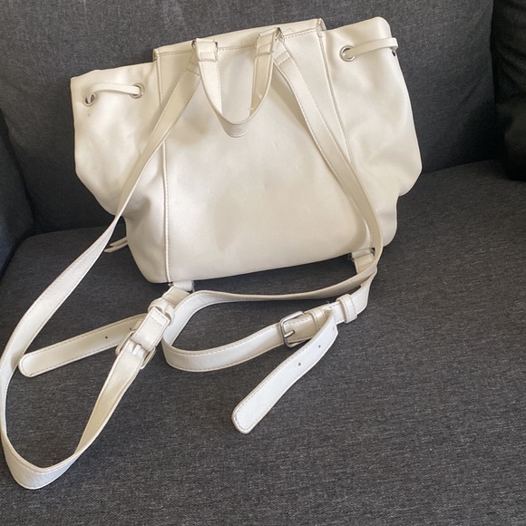 White backpack - Picture 2 of 3